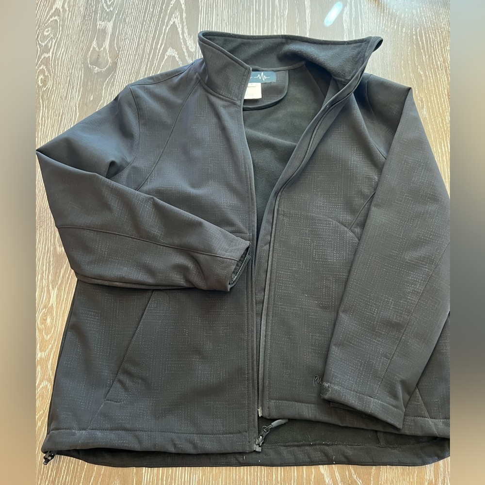 Women’s Xl Black Pulse Softshell Jacket - image 1
